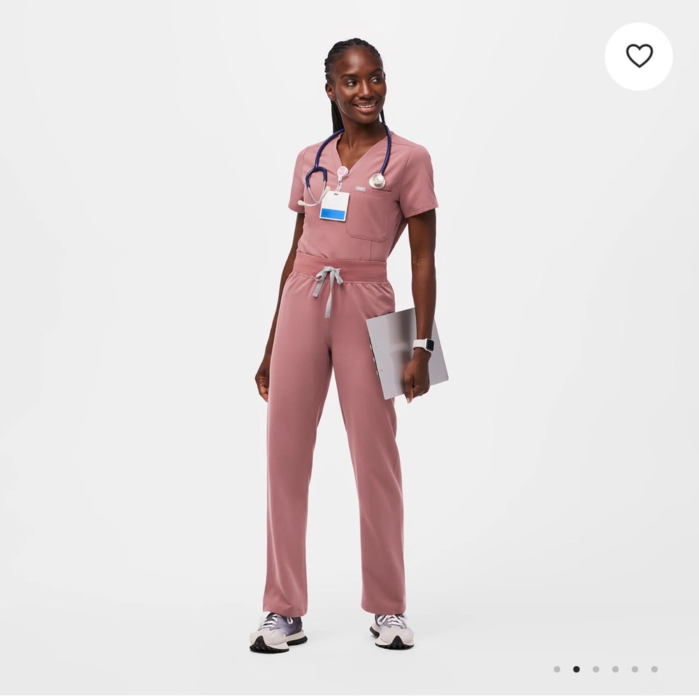 Figs High Waisted Livingston Basic Scrub Pants